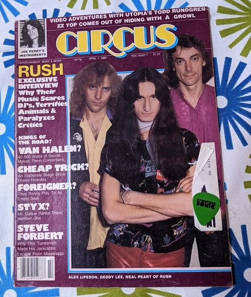Circus Magazine April 1980 RUSH